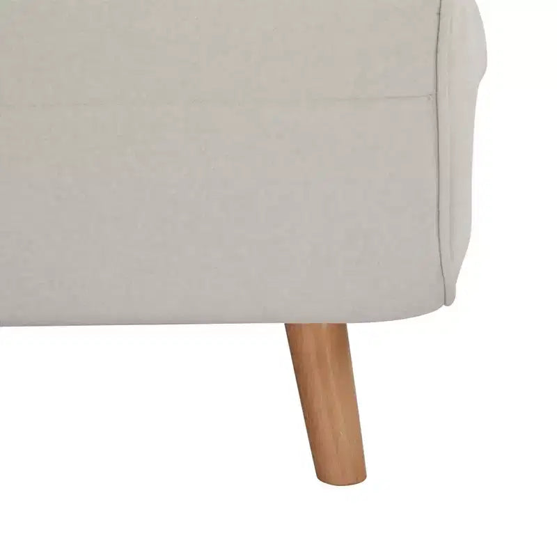 Lit pliant convertible moderne en chenille avec dossier réglable et oreiller