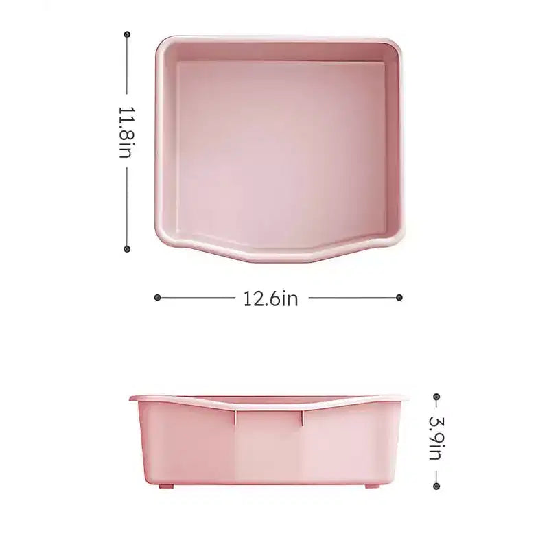 Organisateur de rangement de jouets pour enfants, étagère en PEHD à 6 bacs, pour salle de jeux, chambre, salon, rose