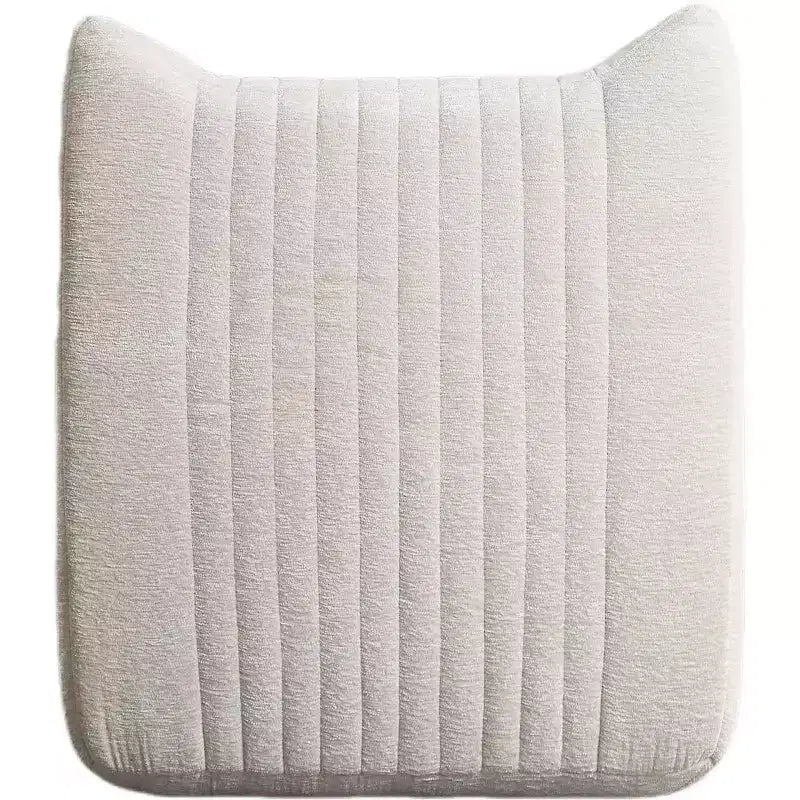 Pouf géant pour adultes avec accoudoirs, tissu chenille et mousse haute résilience
