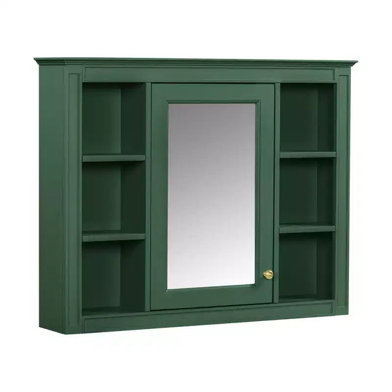 Armoire à pharmacie rectangulaire en MDF avec miroir de 35 po L x 27,5 po H