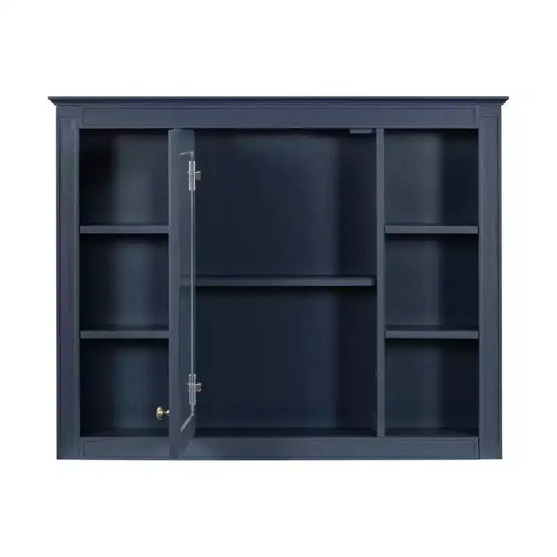 Armoire à pharmacie rectangulaire en MDF avec miroir de 35 po L x 27,5 po H