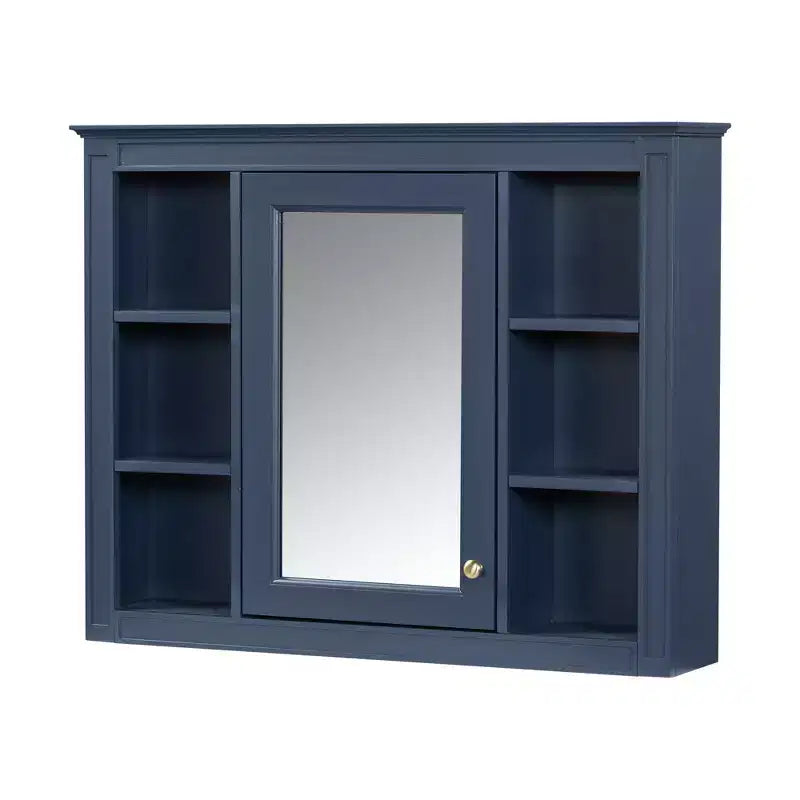 Armoire à pharmacie rectangulaire en MDF avec miroir de 35 po L x 27,5 po H