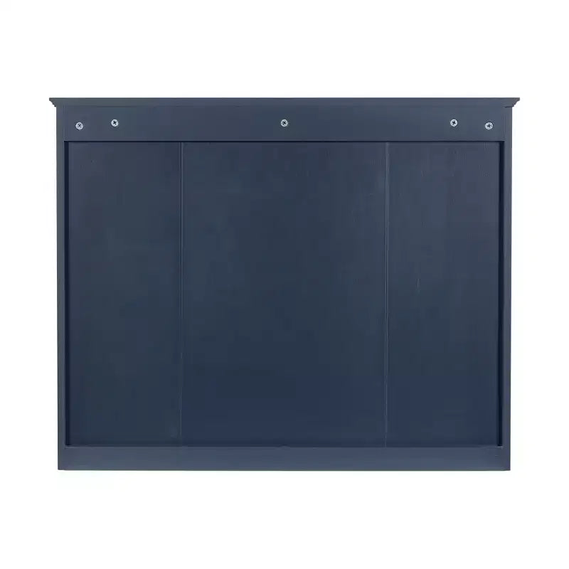 Armoire à pharmacie rectangulaire en MDF avec miroir de 35 po L x 27,5 po H
