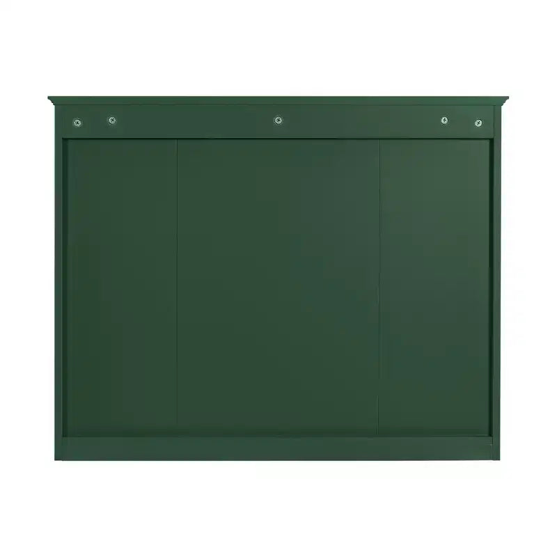 Armoire à pharmacie rectangulaire en MDF avec miroir de 35 po L x 27,5 po H