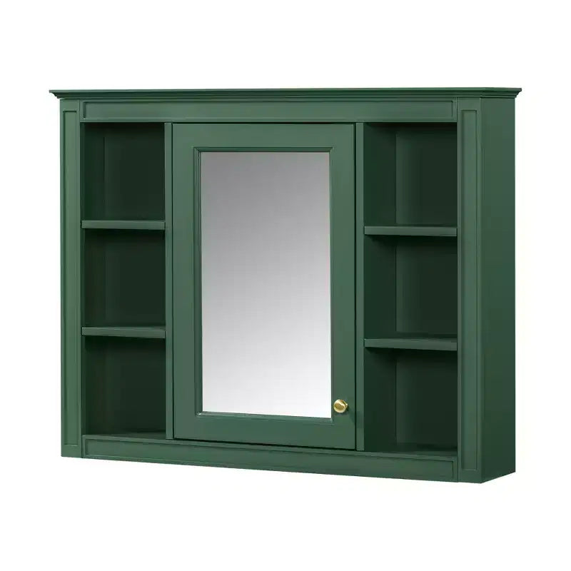 Armoire à pharmacie rectangulaire en MDF avec miroir de 35 po L x 27,5 po H
