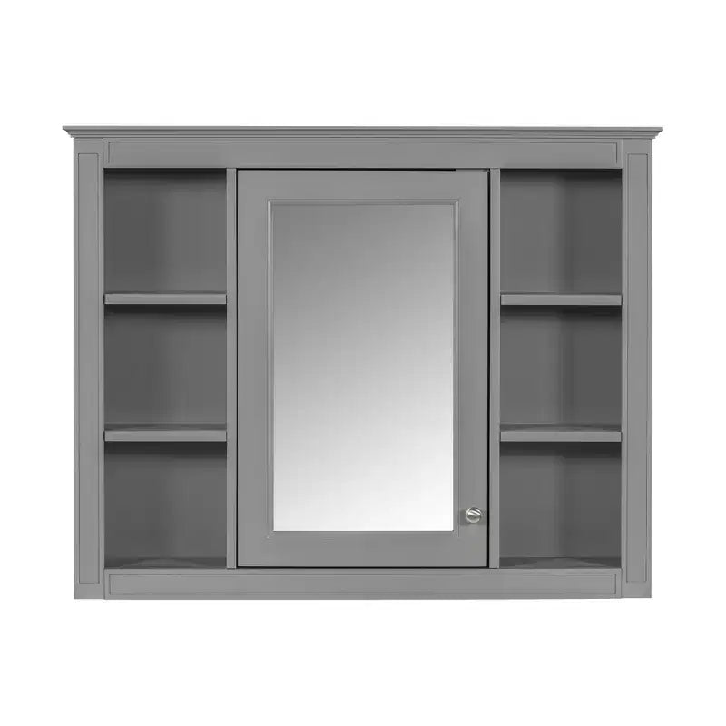 Armoire à pharmacie rectangulaire en MDF avec miroir de 35 po L x 27,5 po H