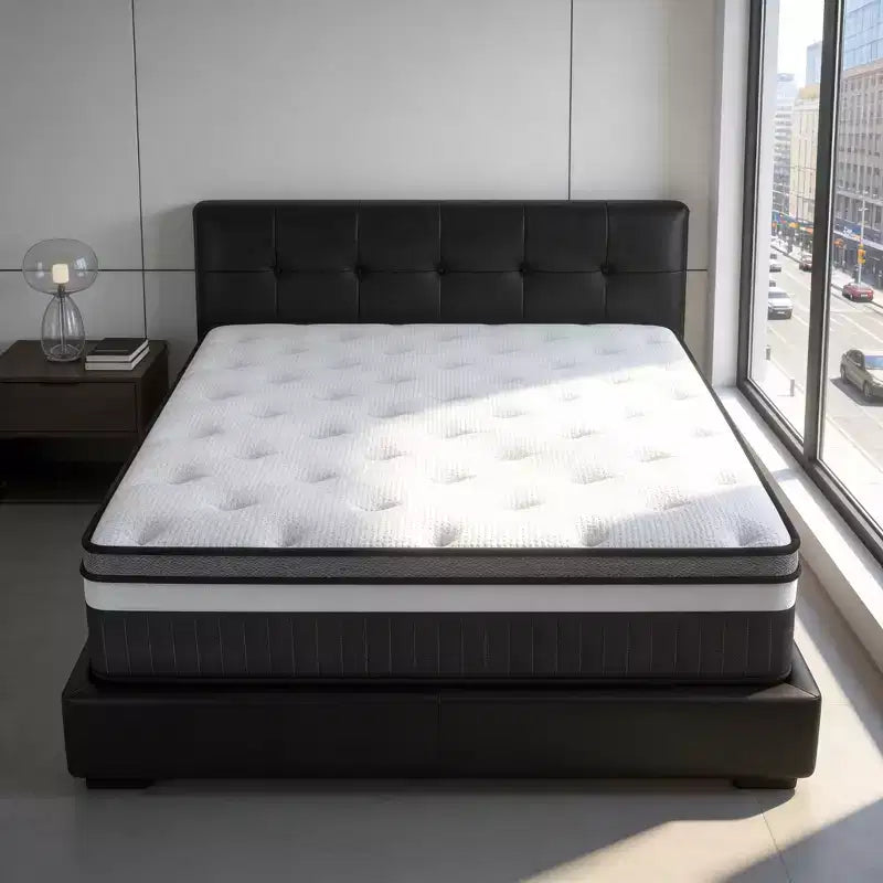 14 Queen Gel Memory Foam Mattress: Medium Firm, Cooling Technology, CertiPUR-US Certified