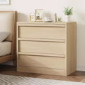 Acekool 3 Drawer Dresser, Modern Storage Cabinet Nightstand for Bedroom, Living Room, Entryway