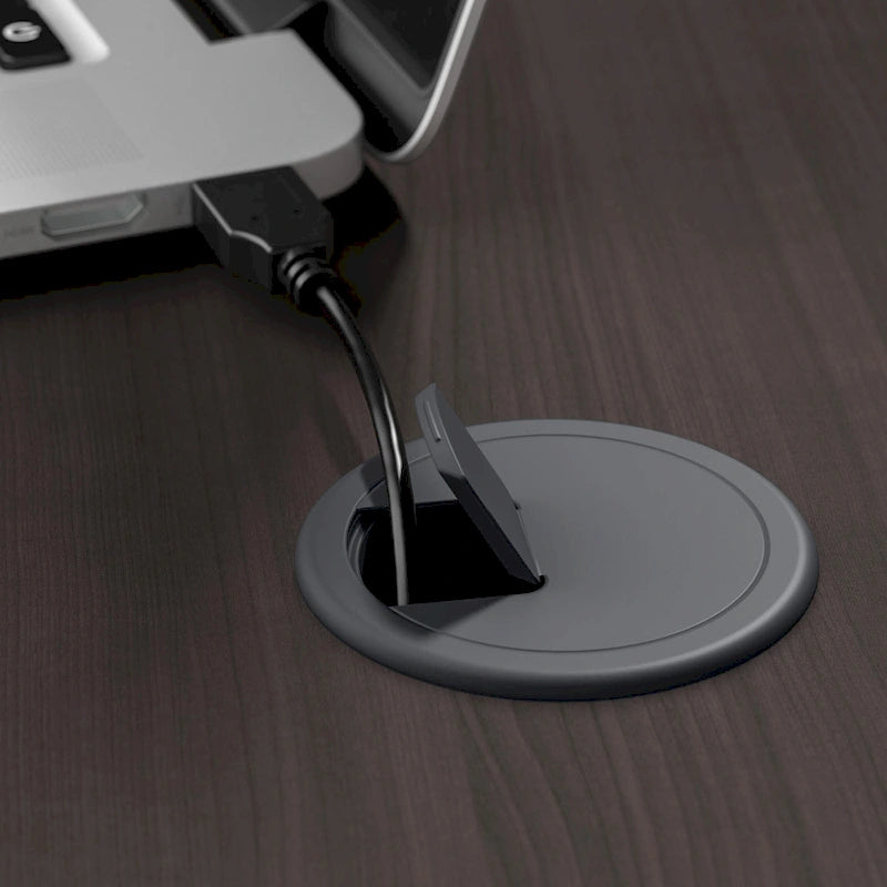 Bureau d'angle pour domicile de 60 po avec rangement