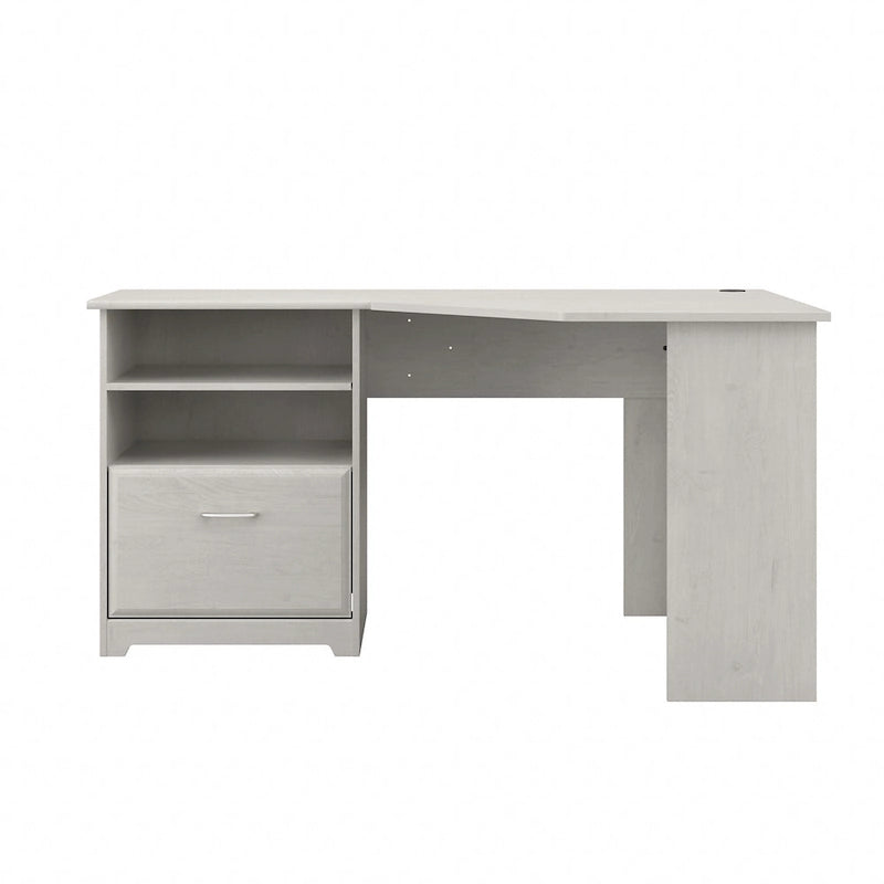 Bureau d'angle pour domicile de 60 po avec rangement