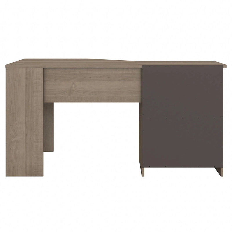 Bureau d'angle pour domicile de 60 po avec rangement