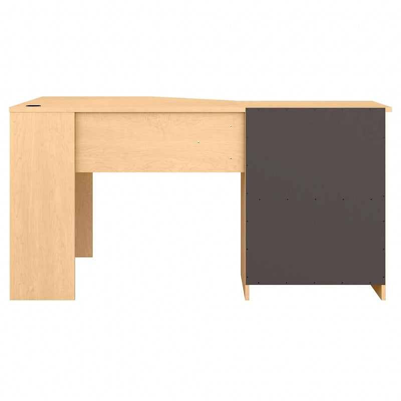 Bureau d'angle pour domicile de 60 po avec rangement