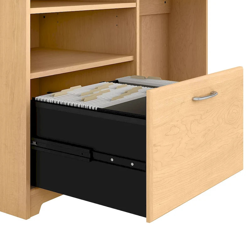 Bureau d'angle pour domicile de 60 po avec rangement