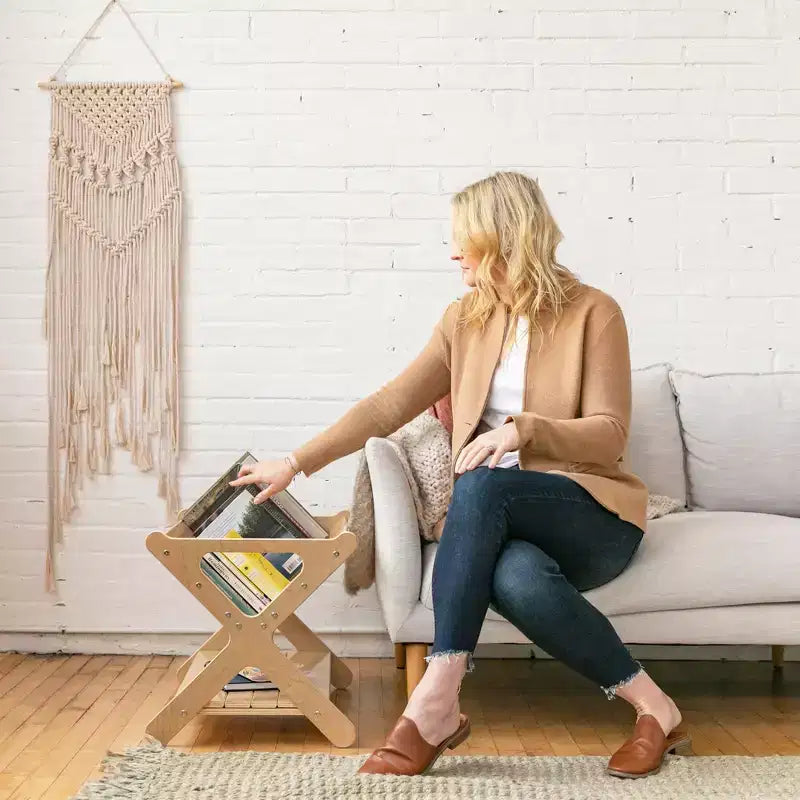 Meuble de rangement pour livres en bois avec étagère inférieure, Meuble pour enfants