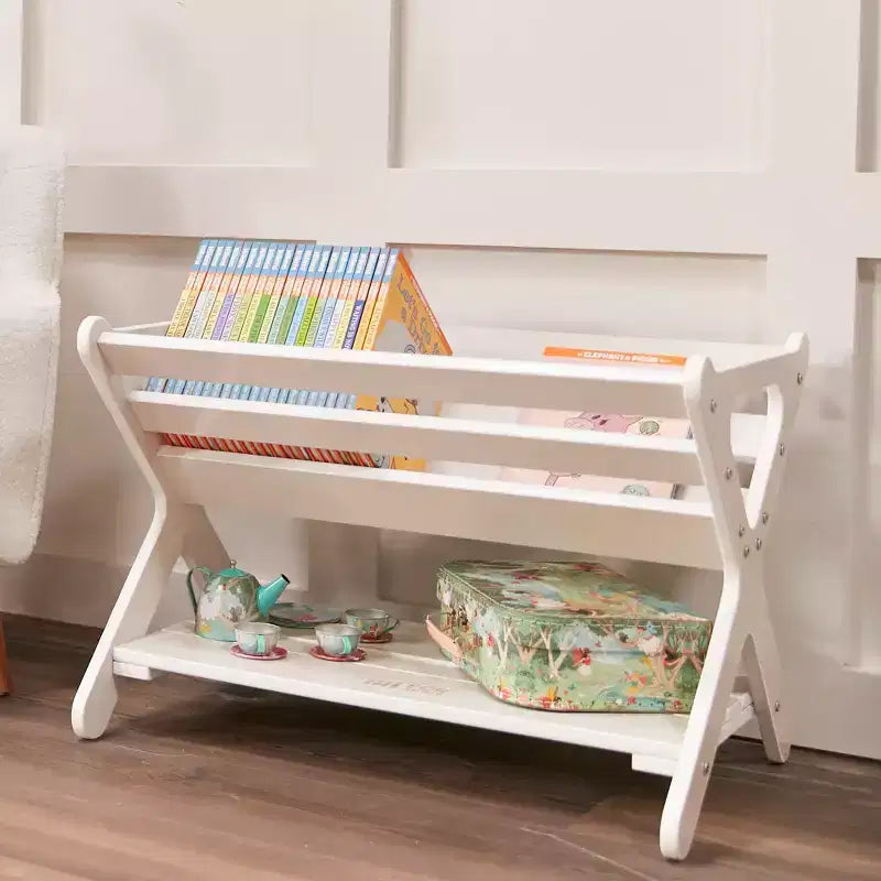 Meuble de rangement pour livres en bois avec étagère inférieure, Meuble pour enfants