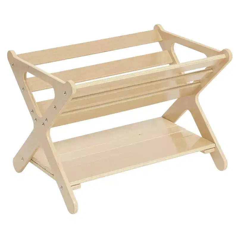 Meuble de rangement pour livres en bois avec étagère inférieure, Meuble pour enfants