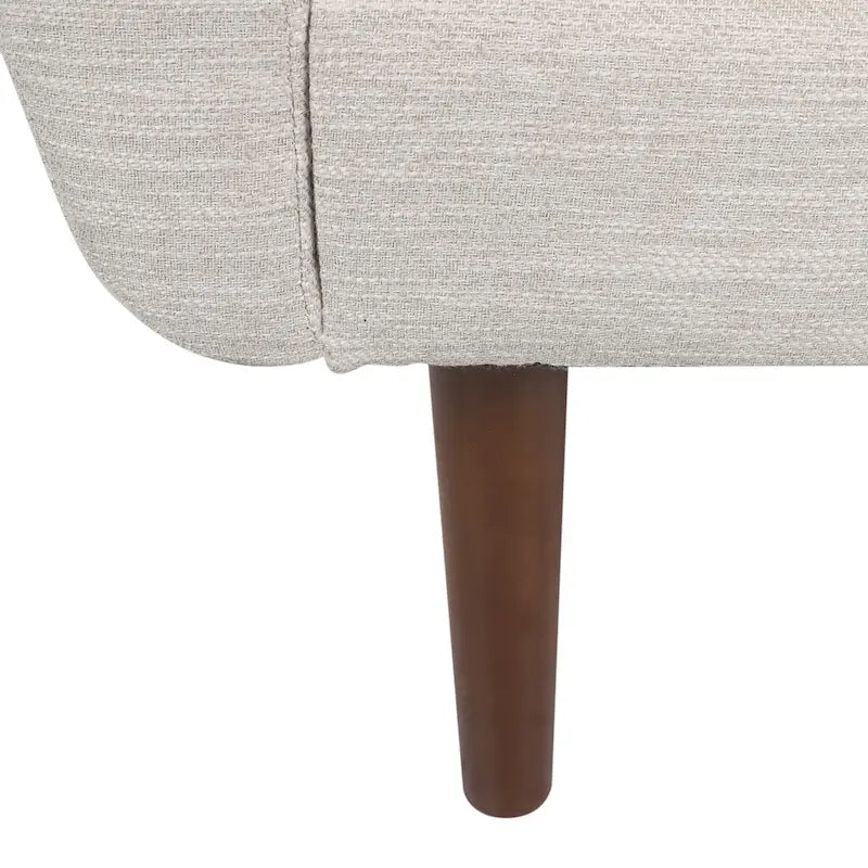 Fauteuil club rembourré avec coussins décoratifs