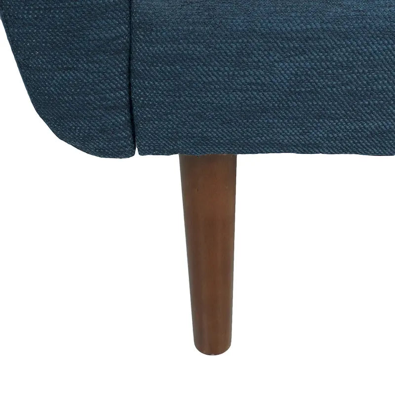 Fauteuil club rembourré avec coussins décoratifs