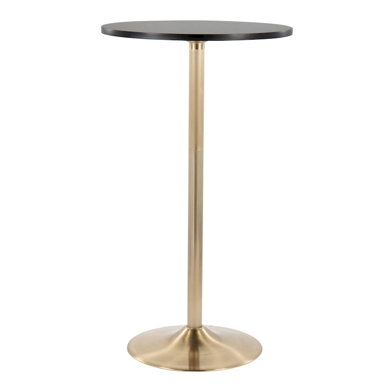 Table ajustable à 2 ou 3 hauteurs (hauteur salle à manger, comptoir ou bar)