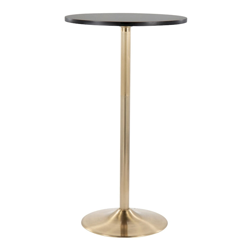Table ajustable à 2 ou 3 hauteurs (hauteur salle à manger, comptoir ou bar)