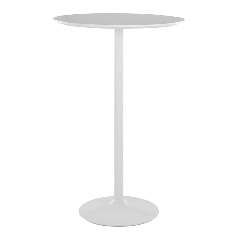 Table ajustable à 2 ou 3 hauteurs (hauteur salle à manger, comptoir ou bar)