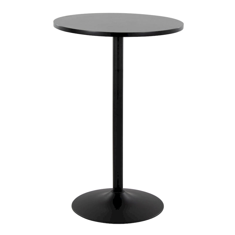 Table ajustable à 2 ou 3 hauteurs (hauteur salle à manger, comptoir ou bar)