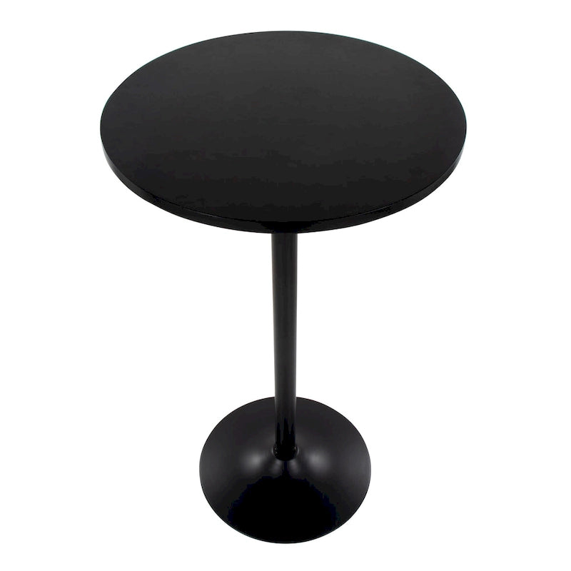 Table ajustable à 2 ou 3 hauteurs (hauteur salle à manger, comptoir ou bar)
