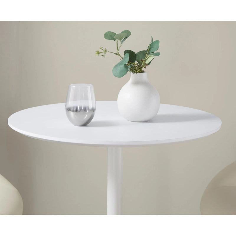 Table ajustable à 2 ou 3 hauteurs (hauteur salle à manger, comptoir ou bar)