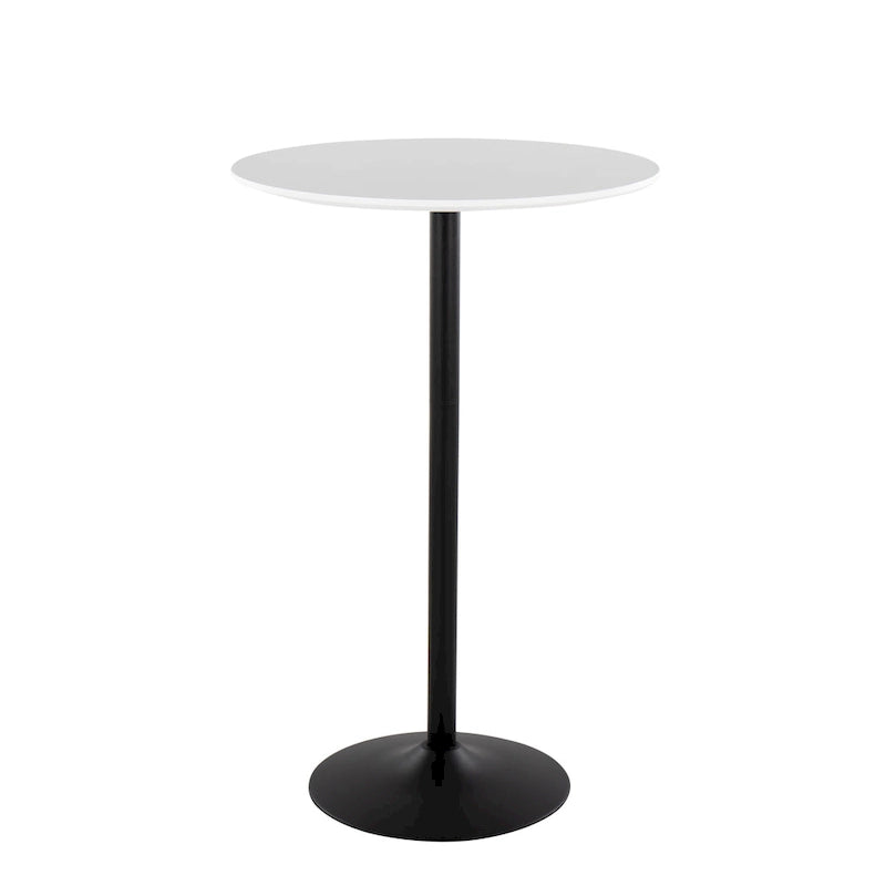Table ajustable à 2 ou 3 hauteurs (hauteur salle à manger, comptoir ou bar)