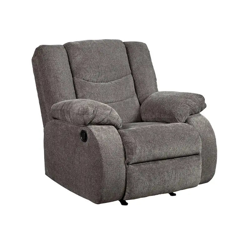 Fauteuil inclinable rockeur contemporain - Gris