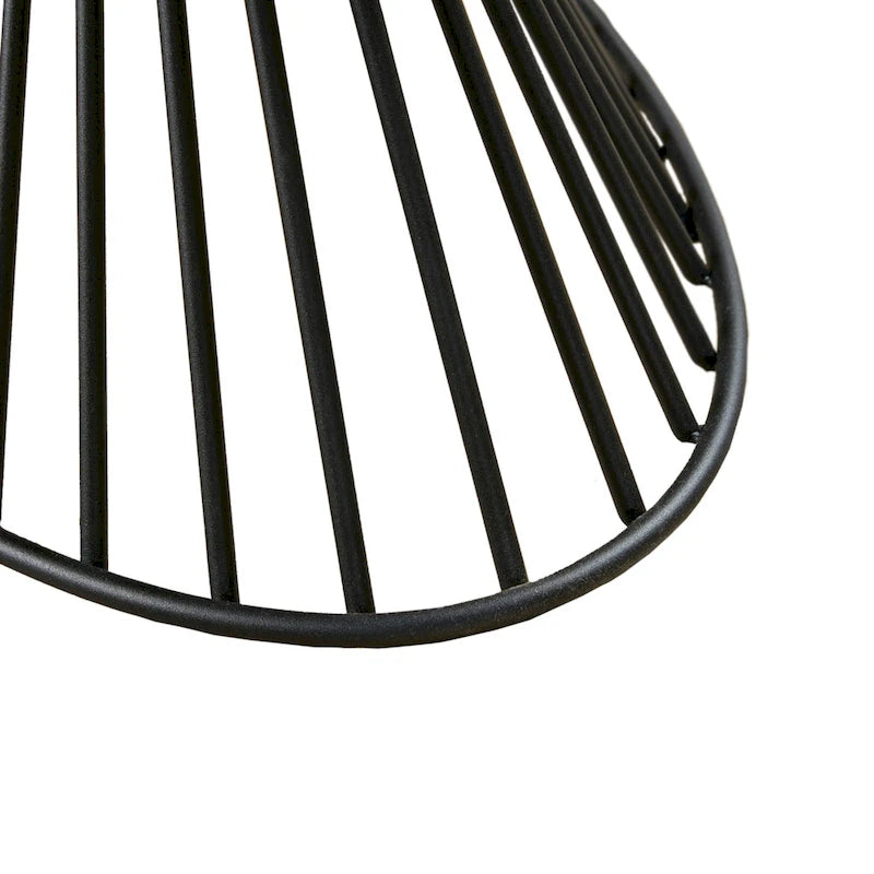 Table basse ovale moderne du milieu du siècle