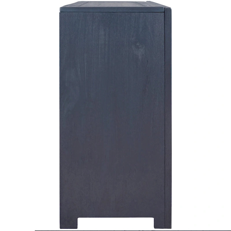 Meuble de rangement vintage de 102 cm avec 2 étagères