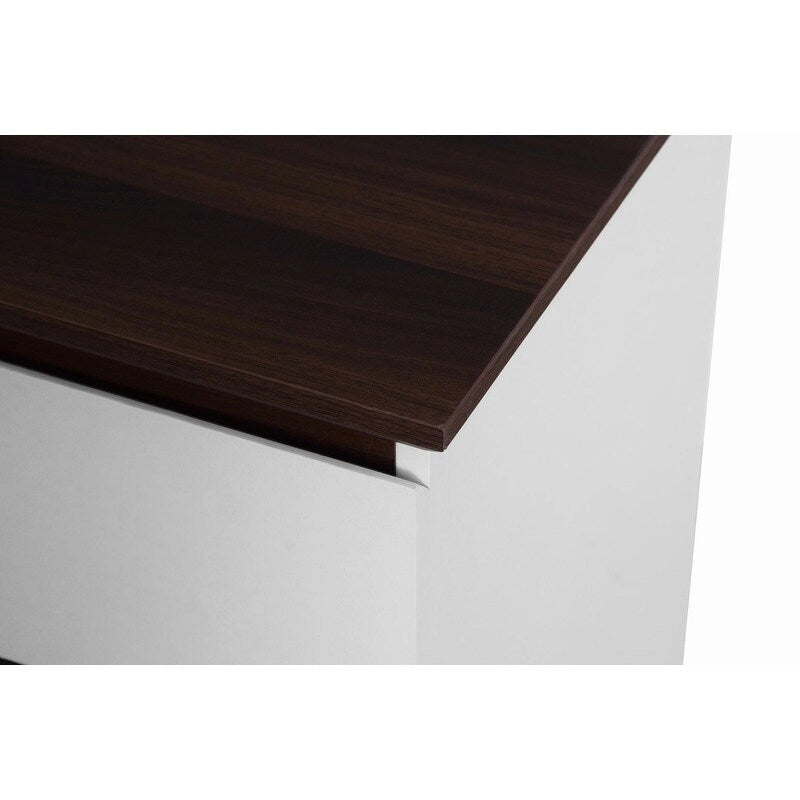 Commode de rangement moderne à 6 tiroirs, 47,2 po de largeur