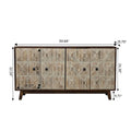 Buffet vintage à 4 portes de 59,84 po