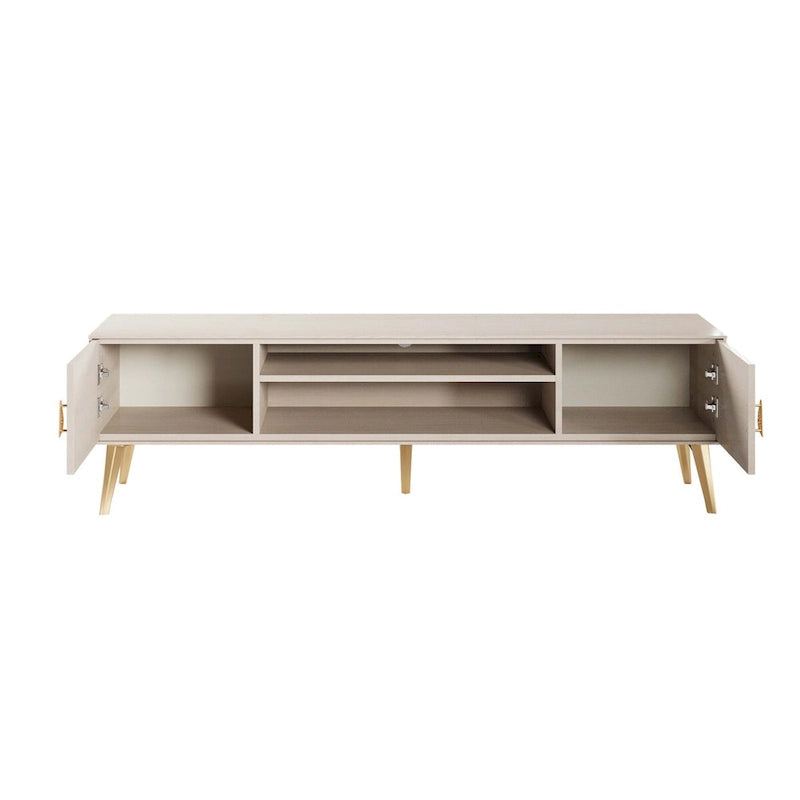 Meuble TV style Mid-Century Modern 180 cm