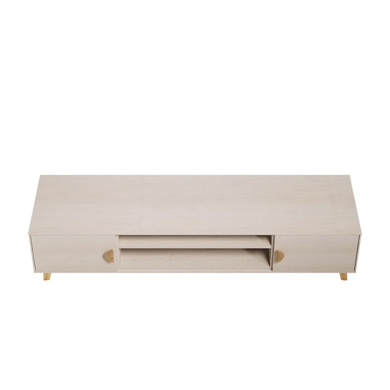 Meuble TV style Mid-Century Modern 180 cm