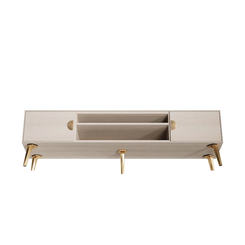 Meuble TV style Mid-Century Modern 180 cm