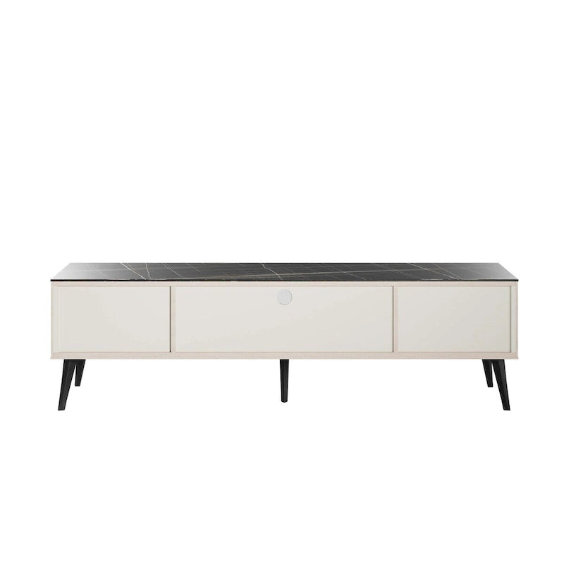 Meuble TV style Mid-Century Modern 180 cm