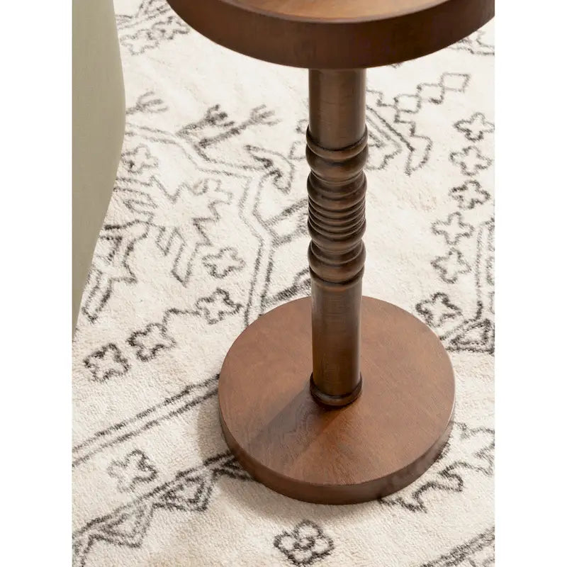 Table d'appoint sur piédestal - 10x10x22