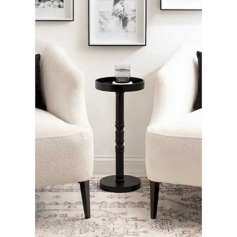 Table d'appoint sur piédestal - 10x10x22
