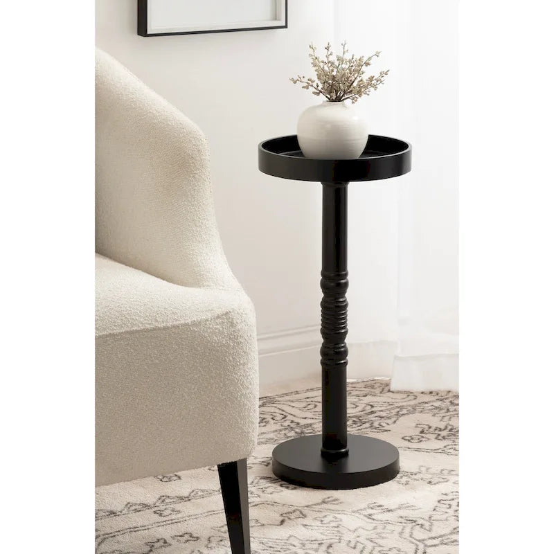Table d'appoint sur piédestal - 10x10x22