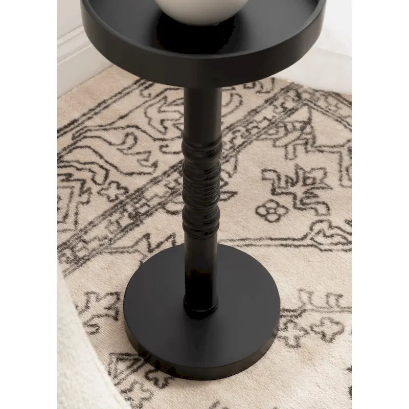 Table d'appoint sur piédestal - 10x10x22