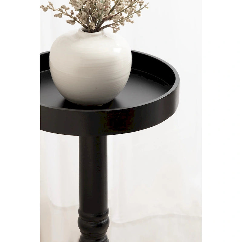 Table d'appoint sur piédestal - 10x10x22