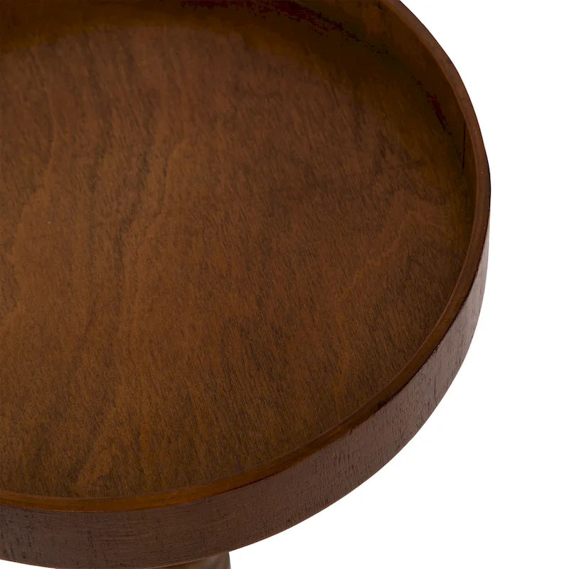 Table d'appoint sur piédestal - 10x10x22